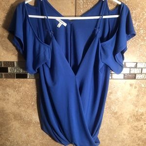 Express Royal Blue Blouse